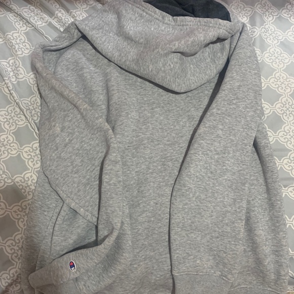 Grey champion hoodie GUC - Picture 3 of 3